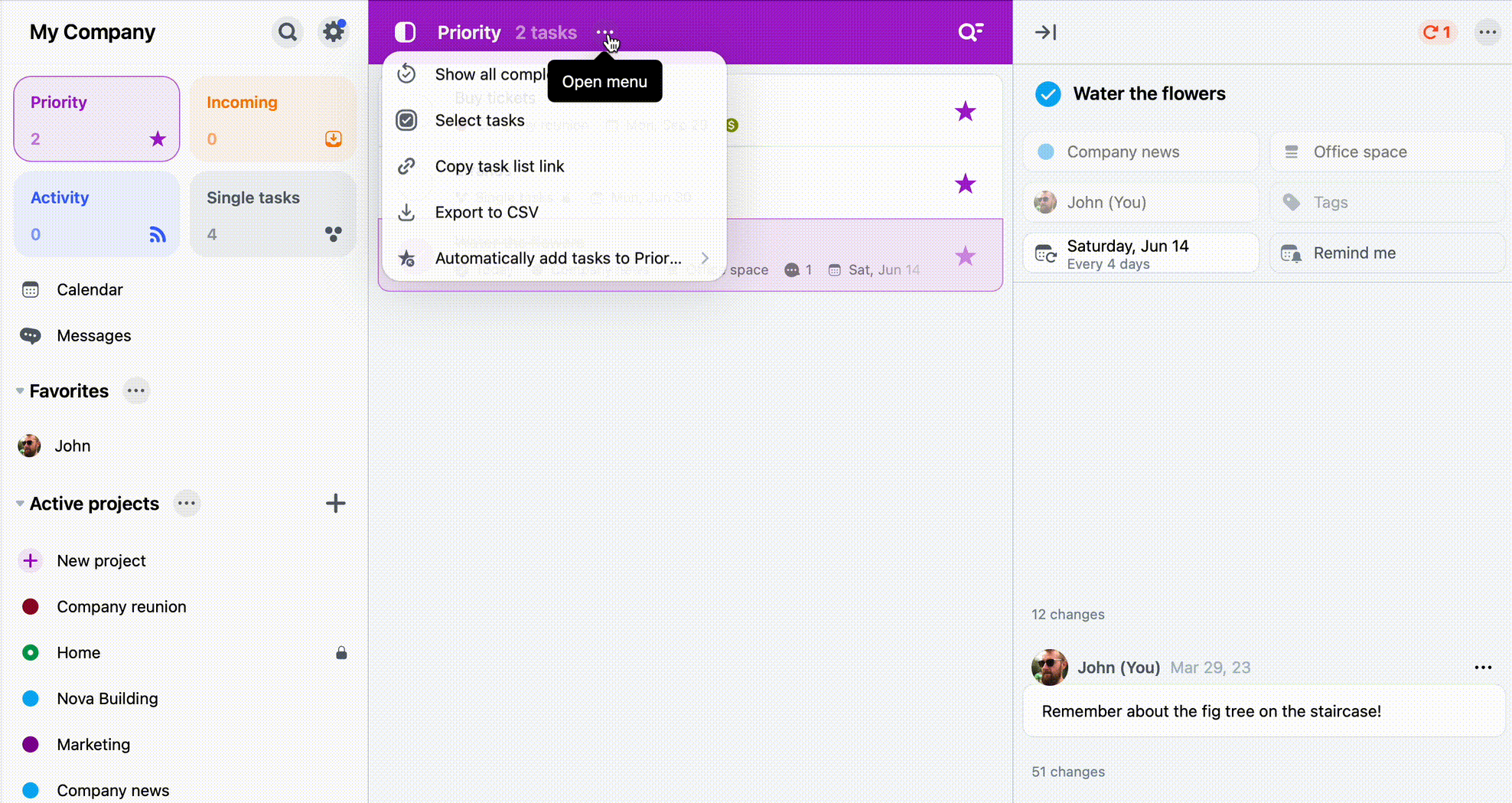 Prioritize automatically